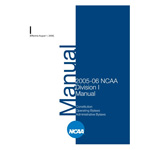 2005-06 NCAA Division I Manual