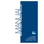 2009-2010 NCAA Division I Manual