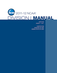 2011-2012 NCAA Division I Manual 