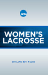 2016 and 2017 NCAA Women's Lacrosse Rules