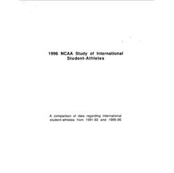 1982-00 Participation Statistics Report
