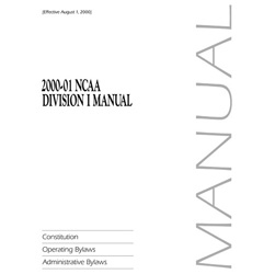 2000-01 NCAA Division I Manual