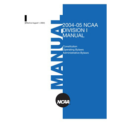 2004-05 NCAA Division I Manual