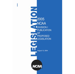 Division I Publication of Proposed Legislation