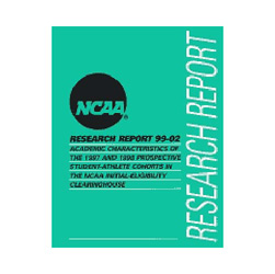 NCAA Research Report 97-02 - A Longitudinal Analysis of NCAA Division I Graduation Rates Data