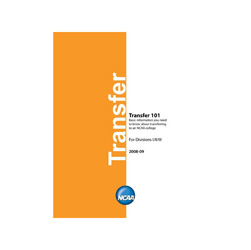 NCAA Transfer Guide - 2008-09