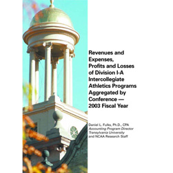 Revenues & Expenses, Profits & Losses of Div-I-A Intercollegiate Athletics Programs - Aggrevated by Conference - 2003 Fiscal Year