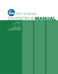 2011-2012 Division 3 Manual (August 2011)