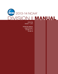 2013-2014 NCAA Division II Manual