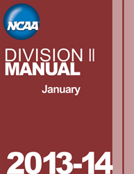 2013-2014 NCAA Division II Manual