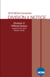 2019 Division II Official Notice