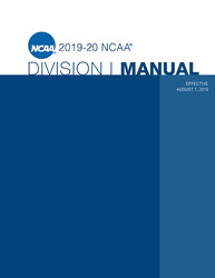 2019-2020 NCAA Division I Manual