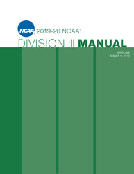2019-2020 NCAA Division III Manual