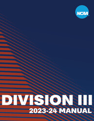 2023-2024 NCAA Division III Manual