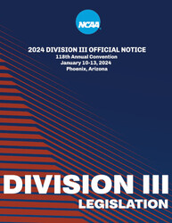 2024 Division III Official Notice